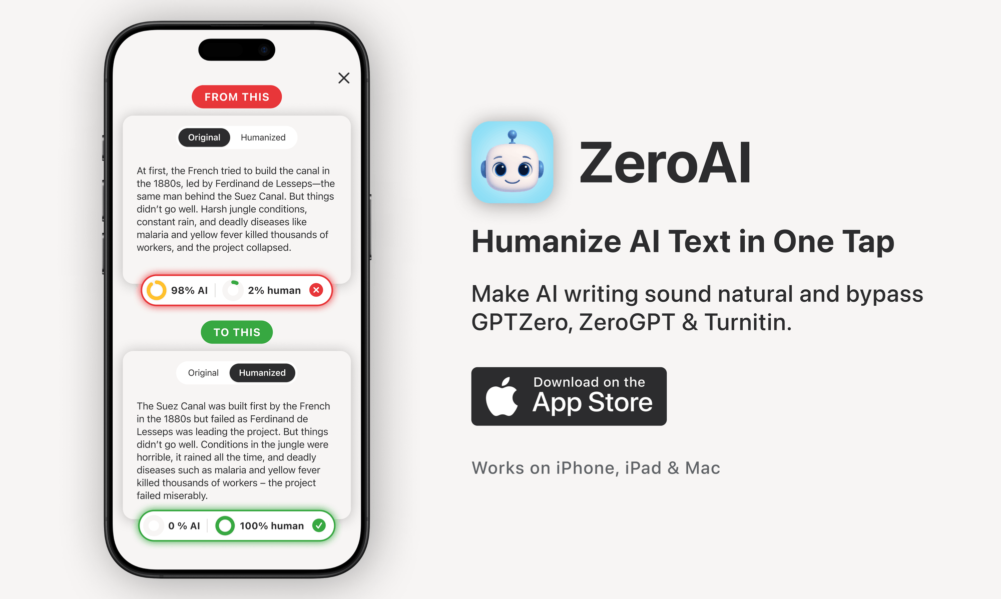 Humanize AI · ZeroAI project cover